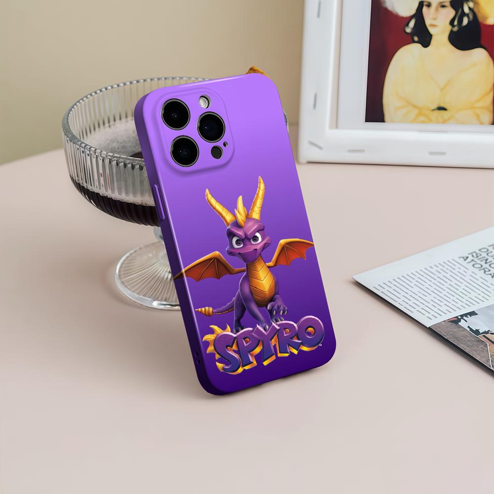 Apple Iphone 15 - ゲーム スパイロシリーズ ドラゴン スマホケース iPhone 17