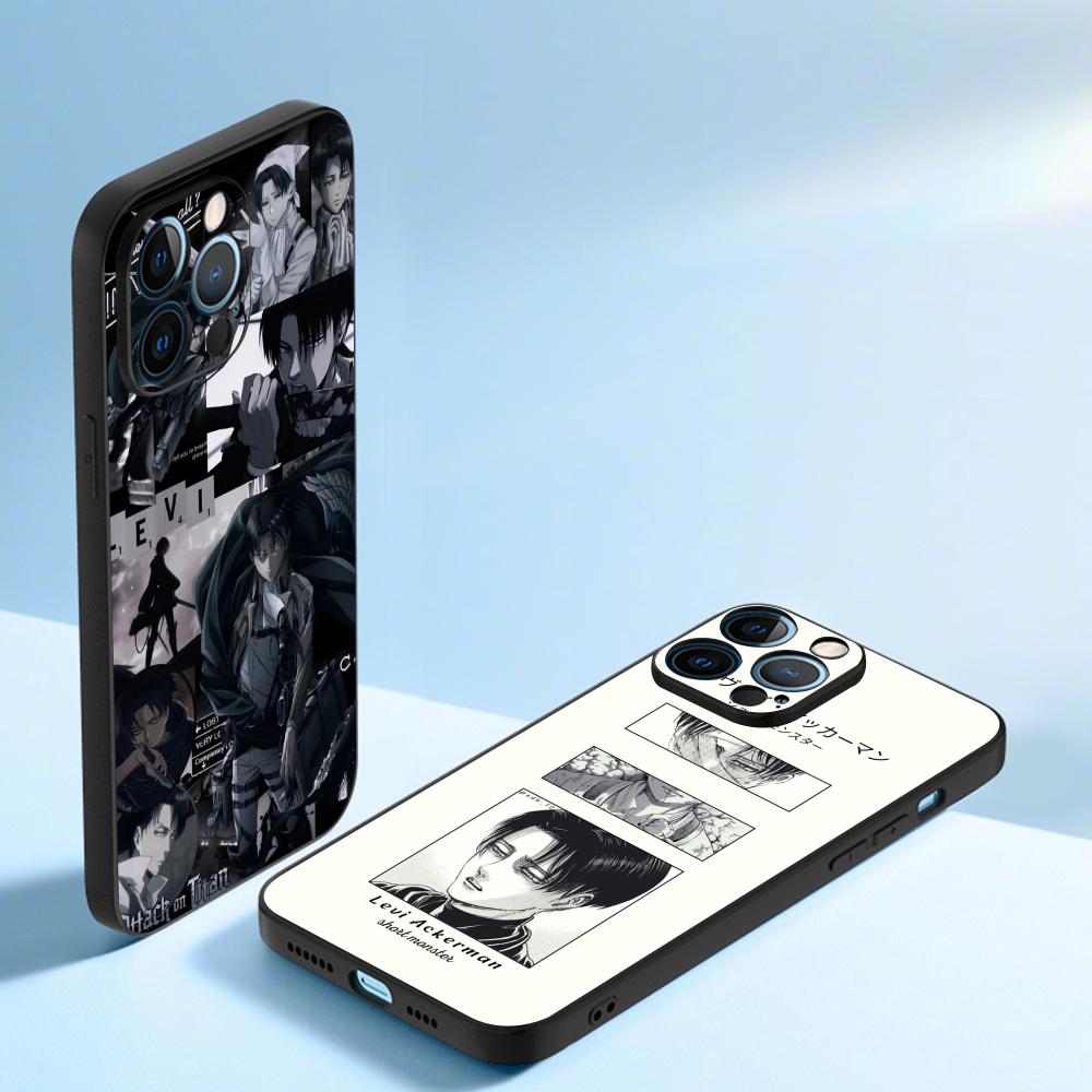 リヴァイ・アッカーマン クールなアニメ男性柄 iPhoneケ - Apple Iphone 15 のレビューと価格